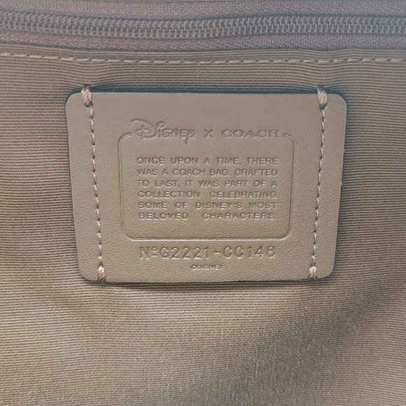 Coach x Disney Court Backpack in Signature Canvas with Patches CC148 main image 10